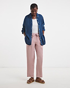 Blush Soft Utility Pull On Trouser