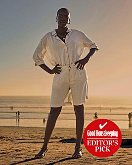 Linen Bermuda Shorts