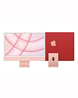 Apple iMac (M1, 2021) 24-inch Retina 4.5K, 8-core CPU, 7-core GPU, 256GB - Pink