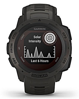 Garmin Instinct Solar Smart Watch - Graphite