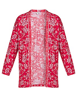 Monsoon Linen Floral Printed Cover Up