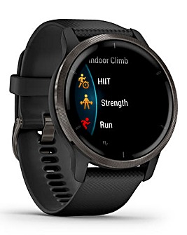 Garmin Venu 2 GPS Smart Watch - Black Slate