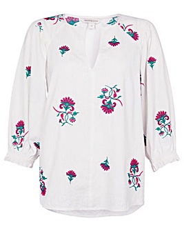 Monsoon Embroidered Floral Tunic