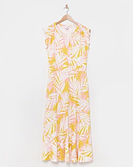 Julipa Sleeveless Print Jersey Dress