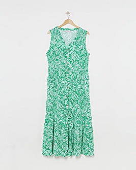 Julipa Button Down Jersey Dress