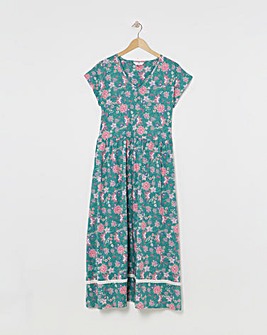 Julipa V Neck Jersey Dress