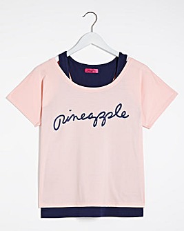 Pineapple Double Layer Top