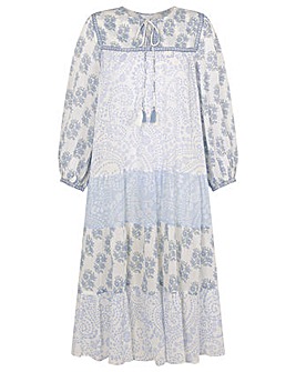 Monsoon Whitley Heritage Tiered Dress