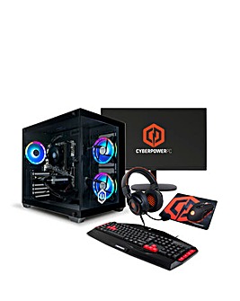 CyberPowerPC Ark AMD Ryzen 5 5500, NVIDIA GeForce RTX 4060 NVMe SSD Bundle