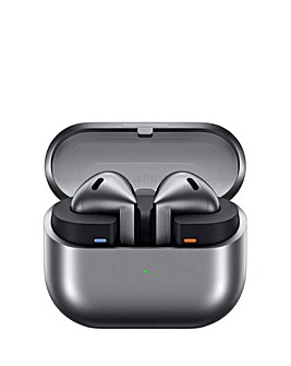 Samsung Galaxy Buds3 Wireless Earbuds - Silver - Galaxy AI