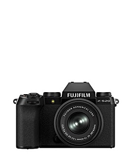 Fujifilm X-S20 Mirrorless Digital Camera with XC 15-45mm f/3.5-5.6 OIS PZ Lens