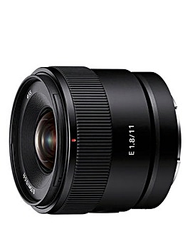 Sony SEL11F18 E-Mount 11mm f/1.8 APS-C Wide Angle Prime Lens