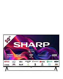 Sharp 4T-C50GK4245KB 50in Smart UHD Tivo LED TV