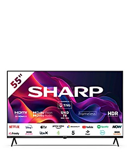 Sharp 4T-C55GK4245KB 55in Smart UHD Tivo LED TV