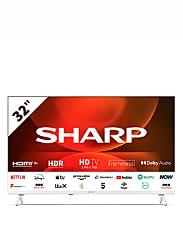 Sharp 1T-C32FH2KL2AW 32in Smart HD Android LED TV