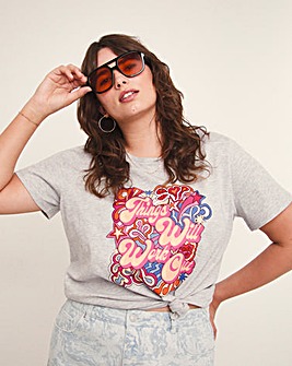 Illustrated by Charlie Things Will Work Out Print Front Tee