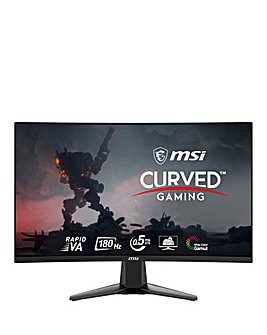 MSI MAG 27C6F 27in FHD 180Hz Rapid VA 0.5ms Curved Monitor