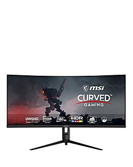 MSI MAG 342CQR E2 34in UWQHD VA 180Hz 1ms Curved Gaming Monitor