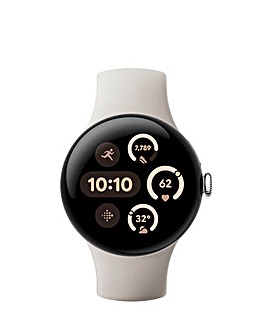 Google Pixel Watch 3 Silver/Porcelain LTE 41mm