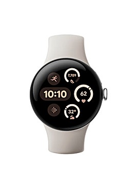 Google Pixel Watch 3 Silver/Porcelain LTE 45mm