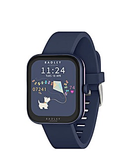 Radley Series 32 Navy Silicone Strap Smart Watch