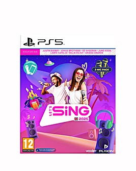 Let's Sing 2025 2 Mic Pack (PS5)