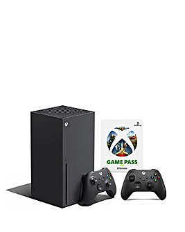 Xbox Series X, Wireless Controller & 3 Month Ultimate Game Pass Bundle