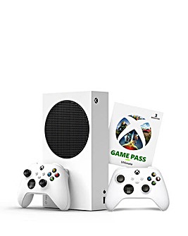 Xbox Series S 512GB, Wireless Controller & 3 Month Ultimate Game Pass Bundle