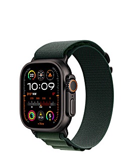 Apple Watch Ultra 2 GPS/Cellular 49mm Black Titanium Case, Alpine Loop - L