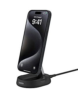 Belkin BoostCharge Pro Qi2 Convertible Wireless Charging Stand - Black