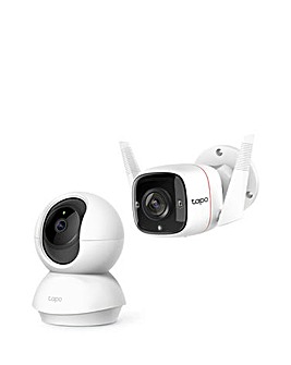 TP-Link Tapo Easy Security - Indoor & Outdoor Camera Bundle