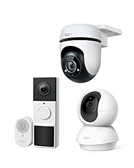 TP-Link Tapo Full Secuirty - Indoor, Outdoor & Doorbell Camera Bundle