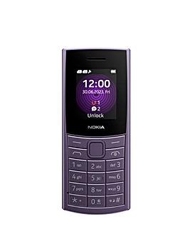 Nokia 110 4G Dual SIM - Purple