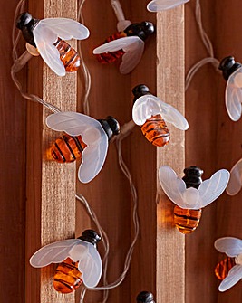 20 Bees Solar String Lights