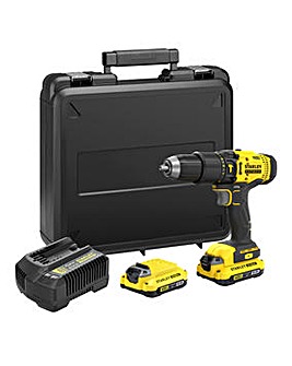 STANLEY FATMAX V20 18V Combi Hammer Drill Kit SFMCD711D21-GB