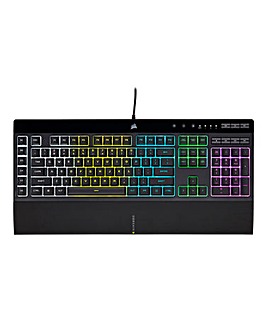 Corsair K55 RGB PRO 5Z RGB Rubber Dome Gaming Keyboard