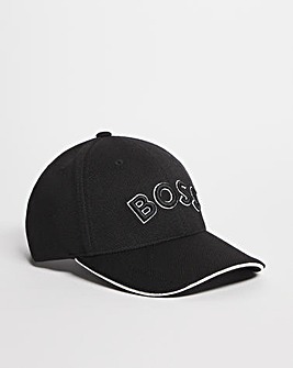 BOSS Black Curved Logo Cap