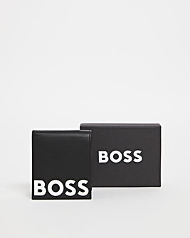 BOSS Black Logo Leather Wallet