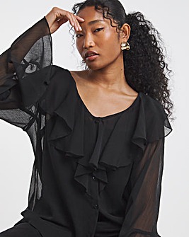Romantic Ruffle Blouse