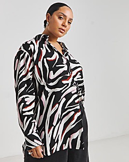 Abstract Zebra Print Value Shirt