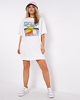 Wrangler Graphic T-Shirt Dress