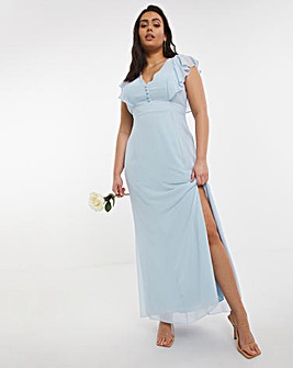 Maids To Measure V Neck Bridesmaid Dress