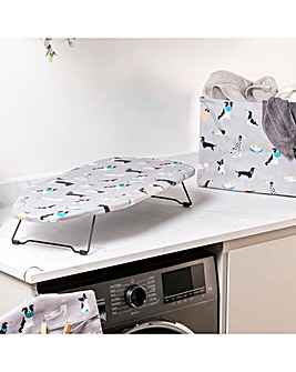 Beldray Dog Portable Gry Table Top Ironing Board