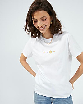 French Connection Be Kind Graphic Tee