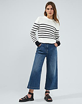 French Connection Denim Culottes