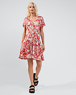 French Connection Blossom Meadow Jersey Dress