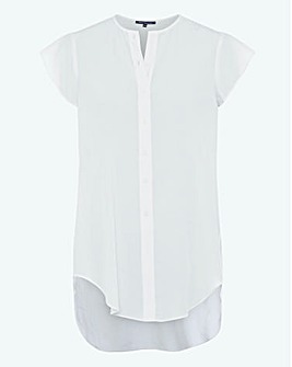 French Connection Ery Crepe Shirt