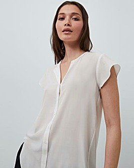 French Connection Ery Crepe Shirt