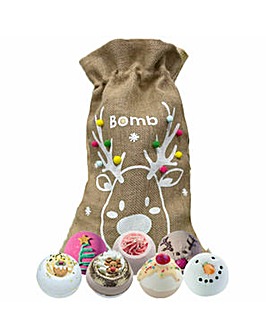 Bomb Cosmetics Christmas Rein-Cheer Bath Bomb Sack