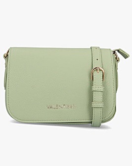 Valentino Bags Brixton Flapover Salvia Green Cross-Body Bag
